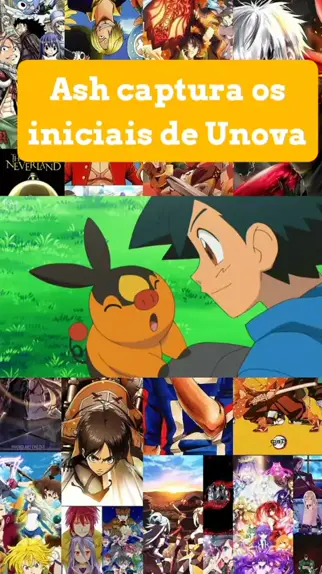 pokemons iniciais de unova