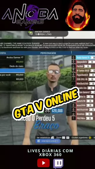 JOGANDO GTA 5 ONLINE COM XBOX 360. GTA OG. #xbox36 ...| Kwai