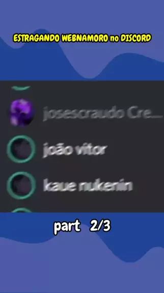 FIZ UM ENCONTRO NO DISCORD! (webnamoro) 