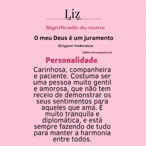 qual é o significado do nome ana liz | Discover