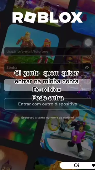 Como ver sua senha do Roblox no Celular