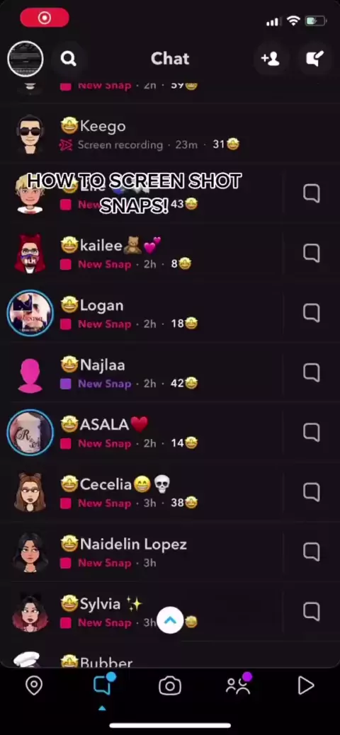 Simples ss snap hack! # snapchat # hacks # blowthi ...| Kwai->