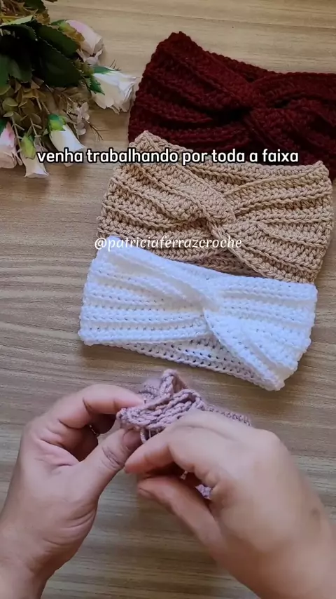 Faixa de pano para cabelo