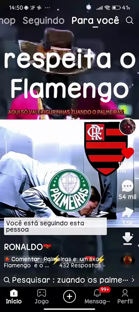 Figurinhas do flamengo zuando